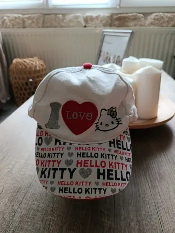 Casquette fille "Hello Kitty"