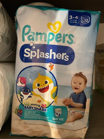 Pampers splashers