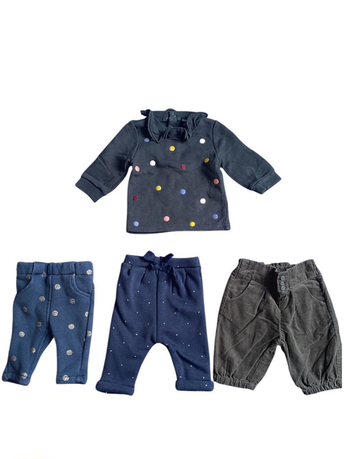 Lot vêtements bébé fille 1 mois