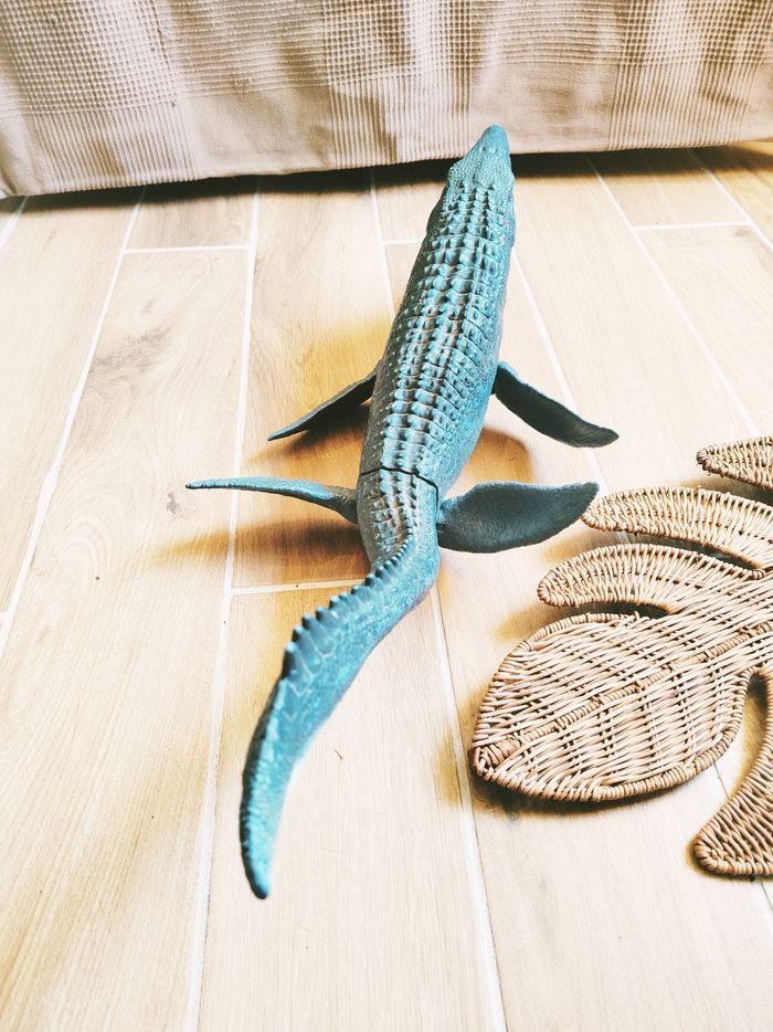 🦖 Dinosaure Mosasaure/Mosasaurus Le Monde d'après Jurassic World/ Jurassic park Mattel - photo numéro 3