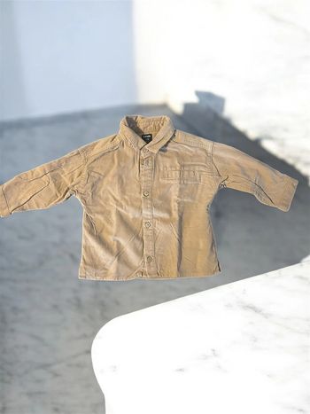 Chemise en velours côtelé