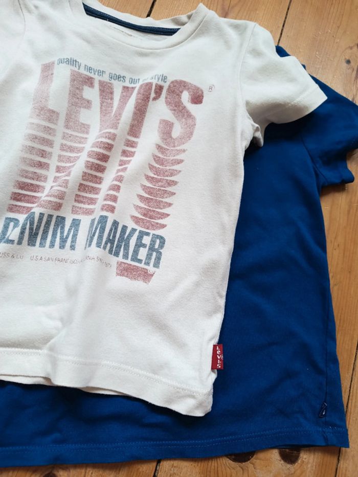 2 tee shirts mc levis obaibi 3 ans - photo numéro 7