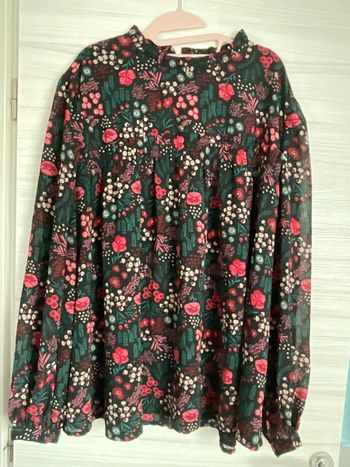 Blouse fleurie