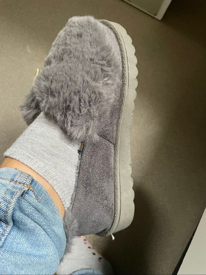 Chaussons fourré femme - photo numéro 6