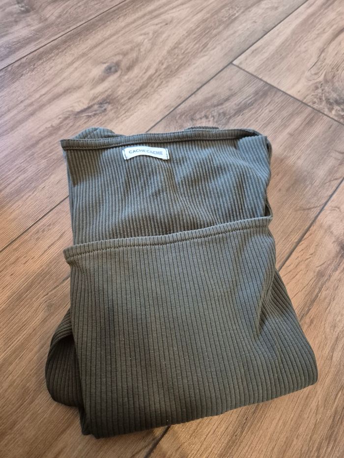 Pull léger kaki - photo numéro 5