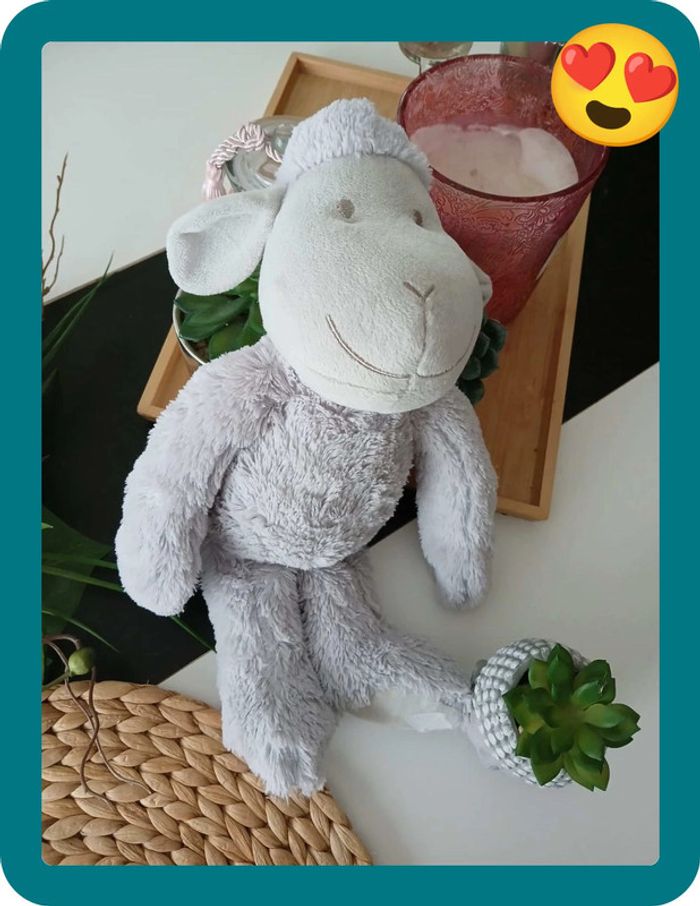 Adorable Péluche Mouton Atmosphèra Comme Neuve🌿🎁 - photo numéro 6