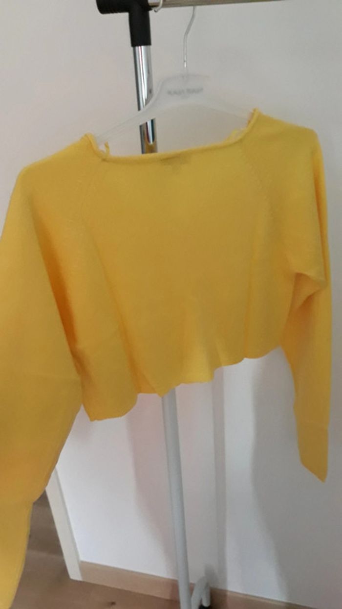 Boléro jaune - photo numéro 2