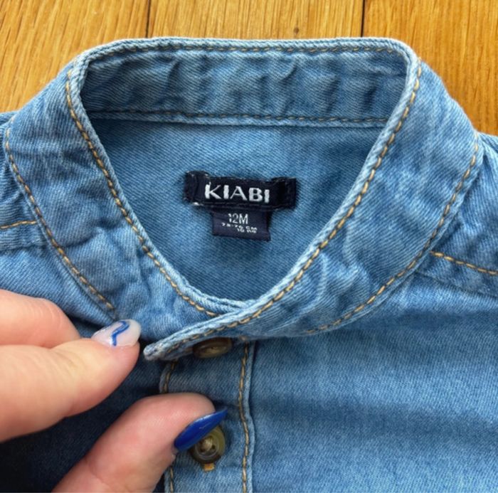 Chemise manches longues - Kiabi - 12 mois - photo numéro 3