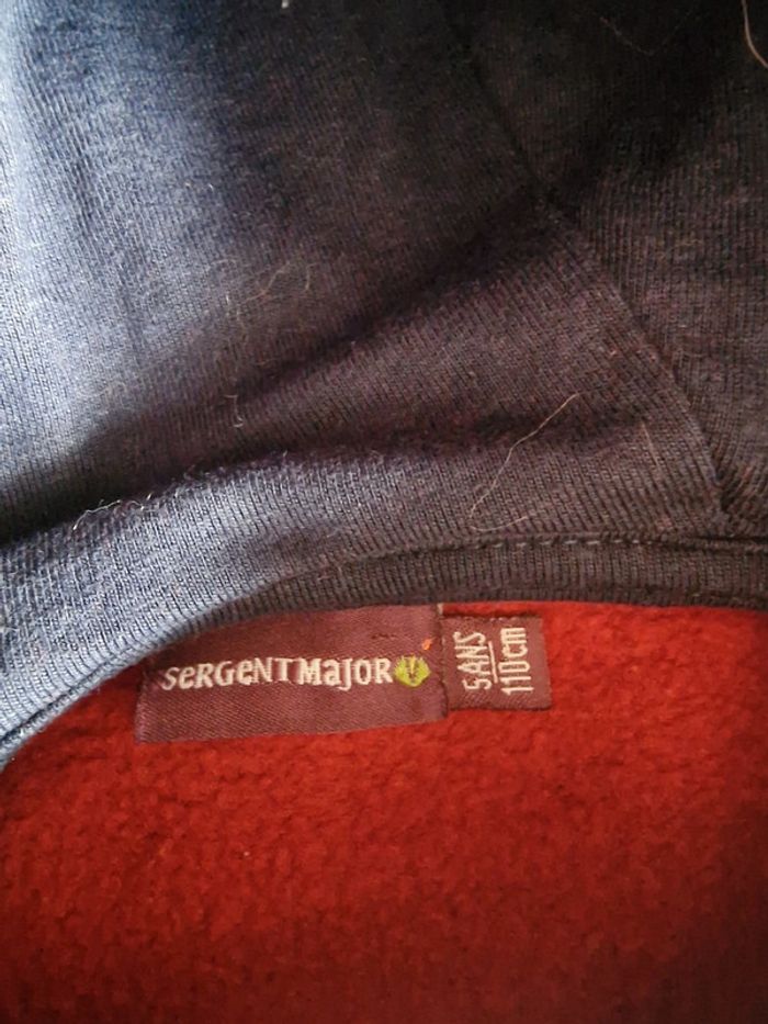 Pull chaud au capuche Sergent major - photo numéro 4