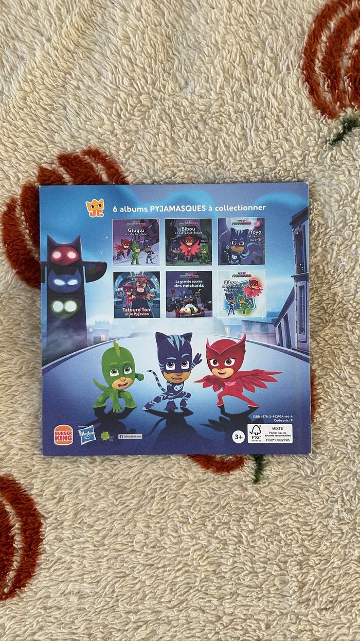 💜 Livre pyjamasques bibou et l’attaque éclair neuf 💜 - photo numéro 2