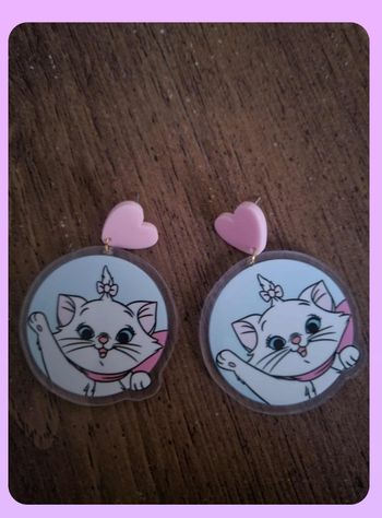 Boucles d'oreilles Marie les aristochats