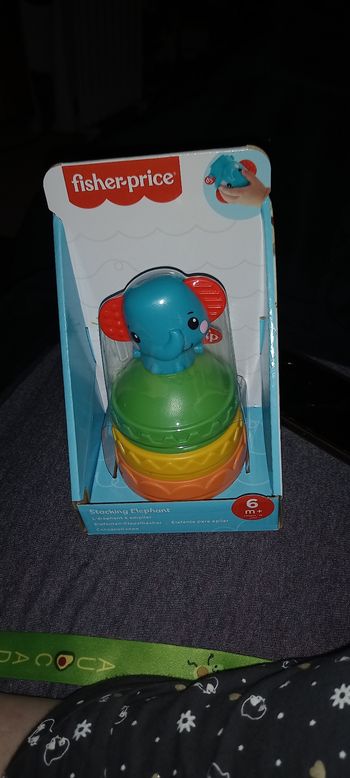 Elephant à empiler fisher price