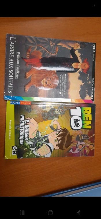 Ben 10 2 
Et l'arbre a souhaits de William faulkner