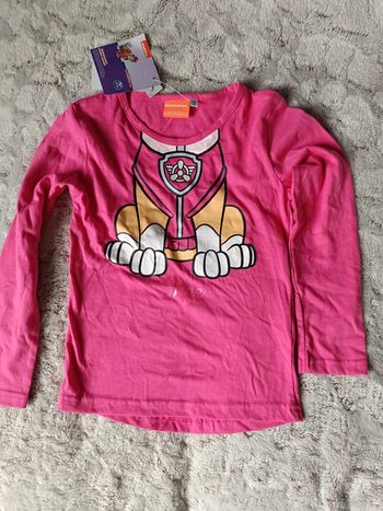 Tee-shirt manches longues fille Skye 5 ans Pat patrouille