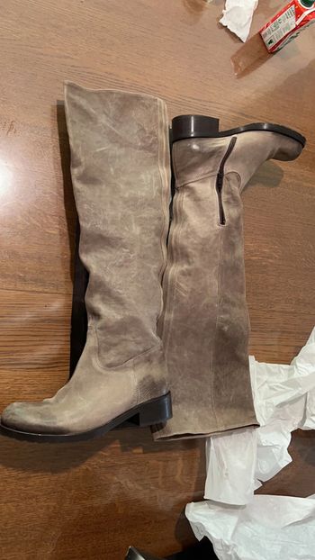 Bootes cuir marron