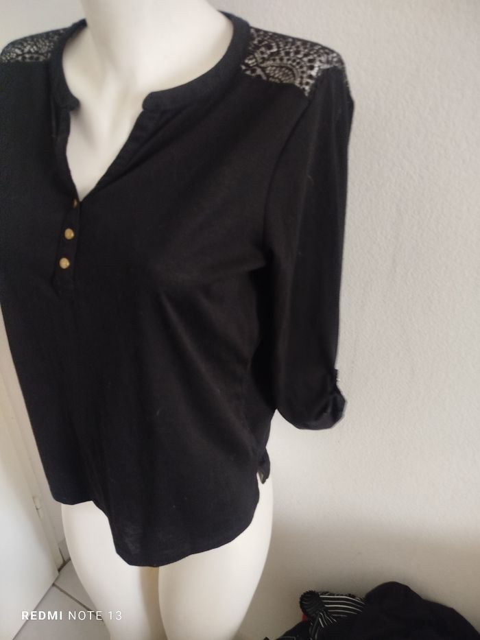 #kytieMfemme. Tunique blouse manches 3/4 retroussable taille 38 - photo numéro 4