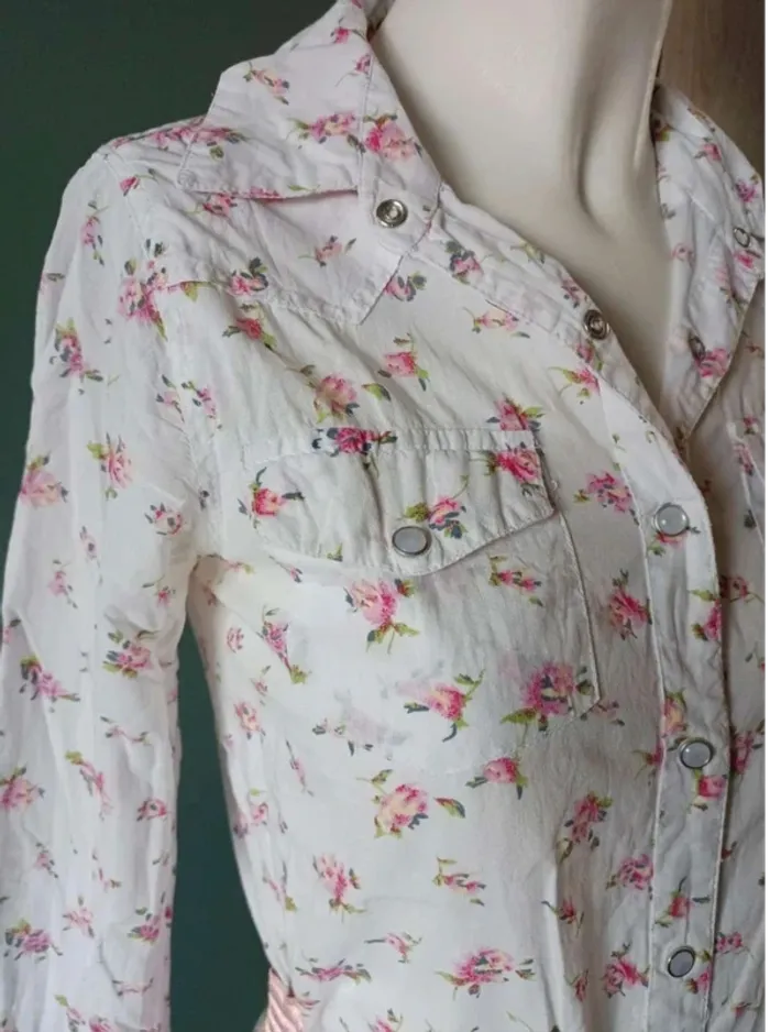 Chemise fleurie XS - photo numéro 6