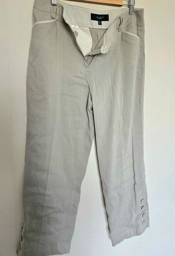 Pantalon 7/8 éme en lin  Un jour ailleurs taille XL