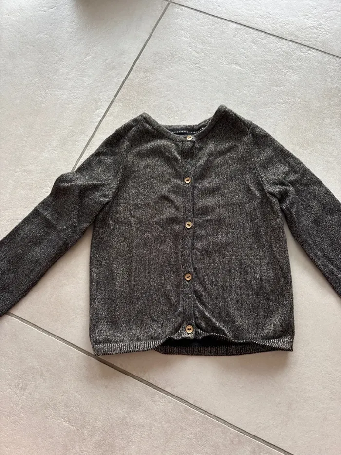 Gilet doré Kiabi 4 ans