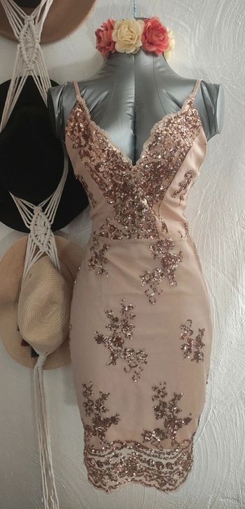Robe à sequins