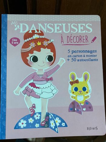 Livre NEUF « Mes danseuses à décorer »