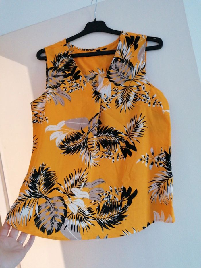 Débardeur été jaune - photo numéro 2