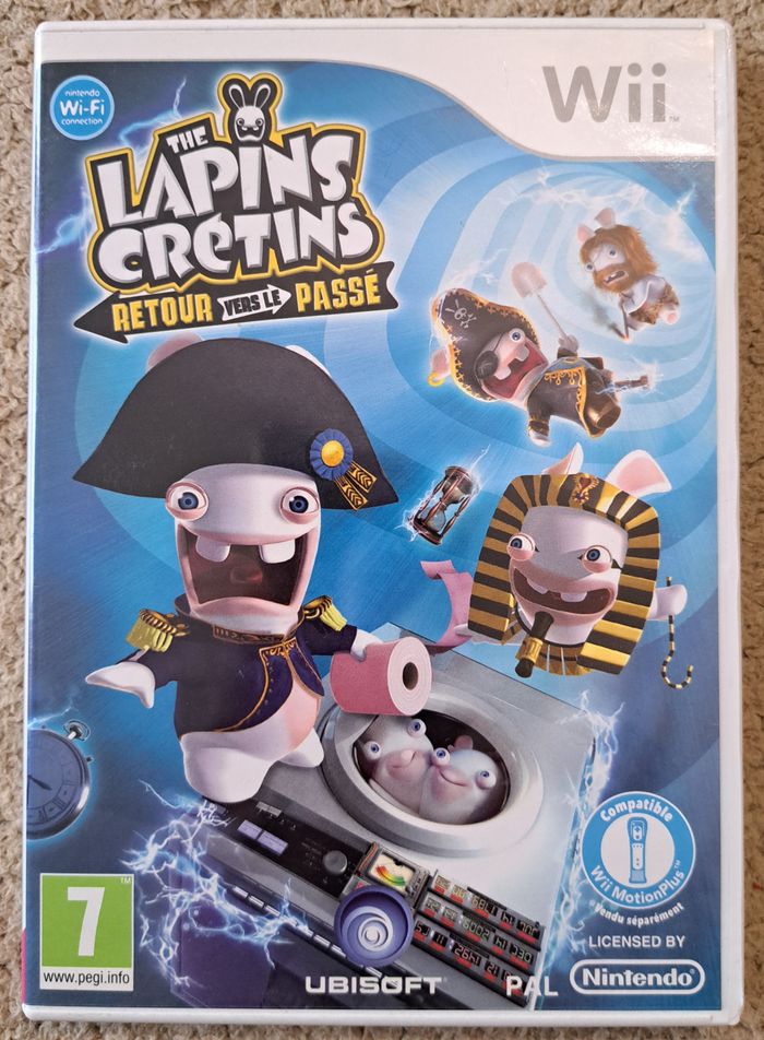 🎮 The Lapins Crétins Retour vers le Passé Nintendo Wii