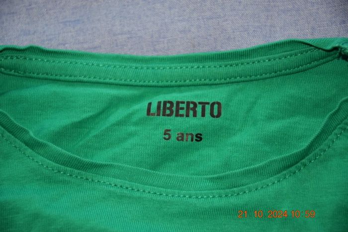 Sous pull fille 5 ans liberto vert - photo numéro 4