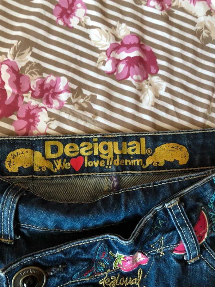 Jupe jeans Desigual - photo numéro 3