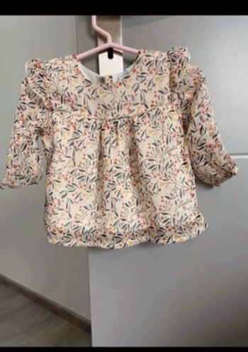 Blouse fleurie