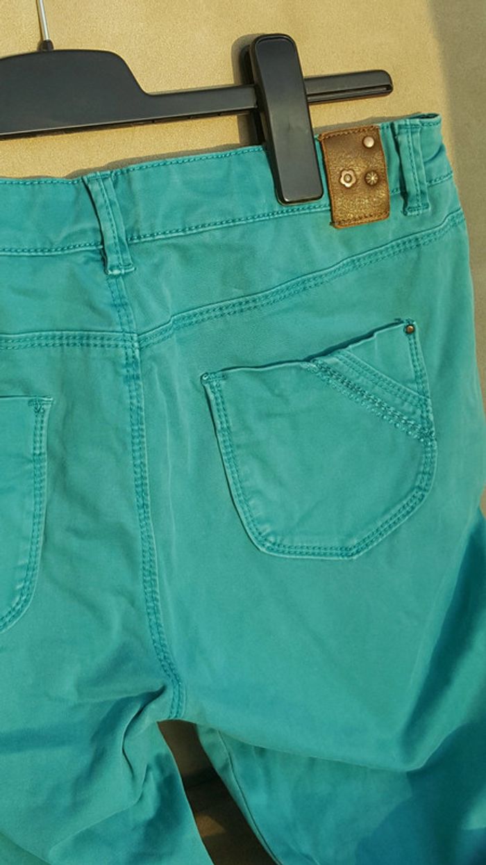 Beau pantalon Catimini 14 ans vert - photo numéro 3