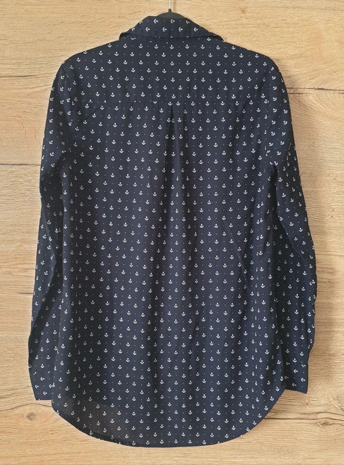 Chemise bleue marine ancre pimkie - photo numéro 3