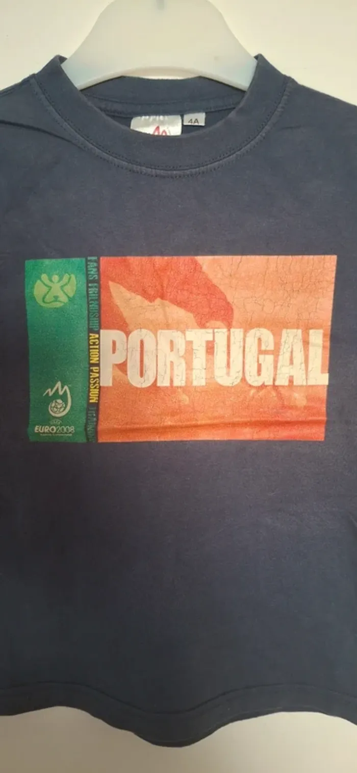 🌟T-shirt Portugal - Style Sportif🌟 - photo numéro 2