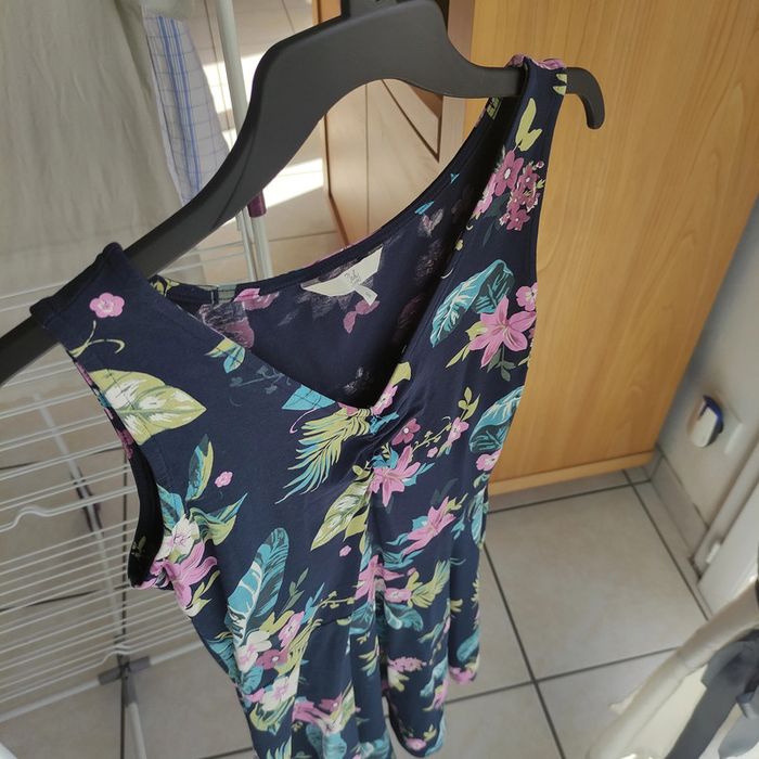 Robe à fleurs clockhouse c&a taille M - photo numéro 4