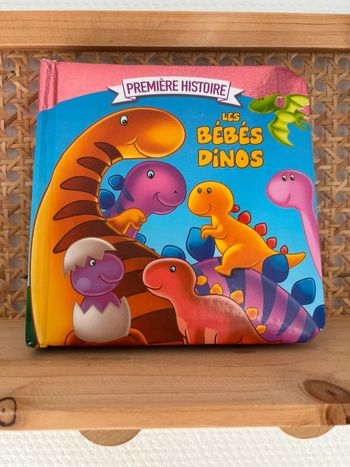 Livre bébé dinosaures