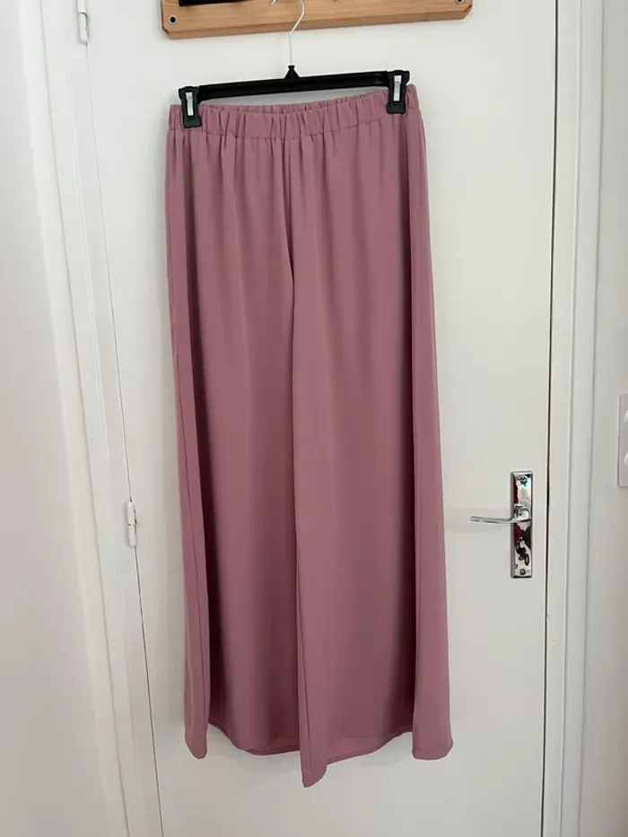Pantalon rose doux - SHEIN - taille 38 - photo numéro 7