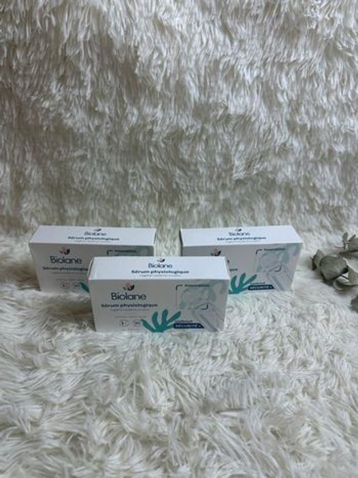 Lot de 3 paquets de sérum physiologique Biolane - photo numéro 3