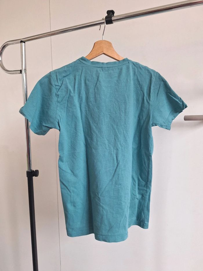 T shirt bleu tape à l'œil ado garçon XS - photo numéro 3