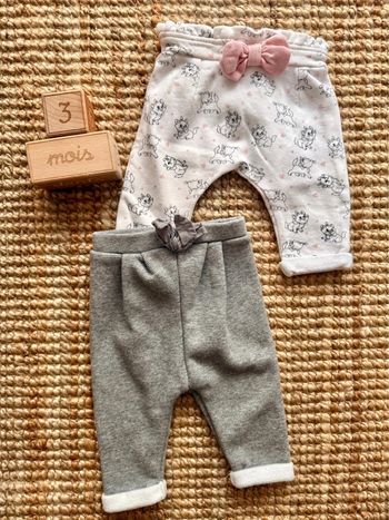Lot pantalons 3mois / 60cm