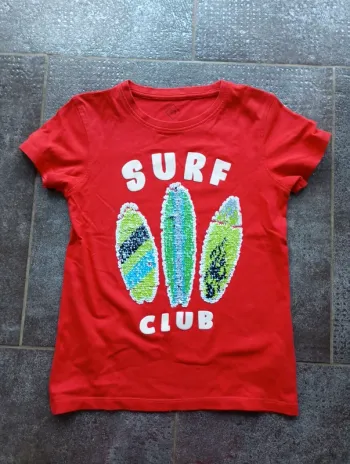 T-shirt  à sequins Tex 6/7 ans