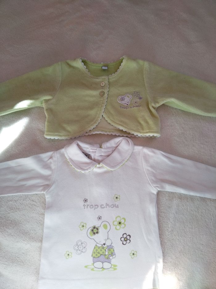 Ensemble chemise et boléro