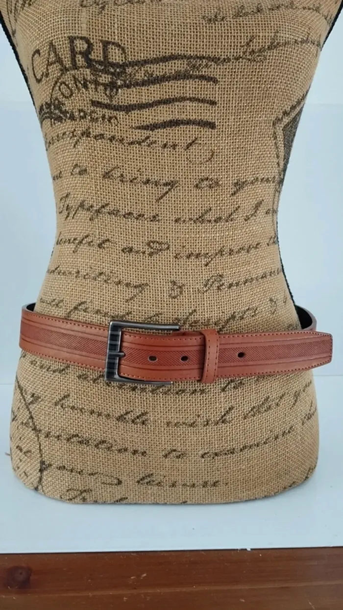 Ceinture marron avec motifs 110 cm mixte - photo numéro 2