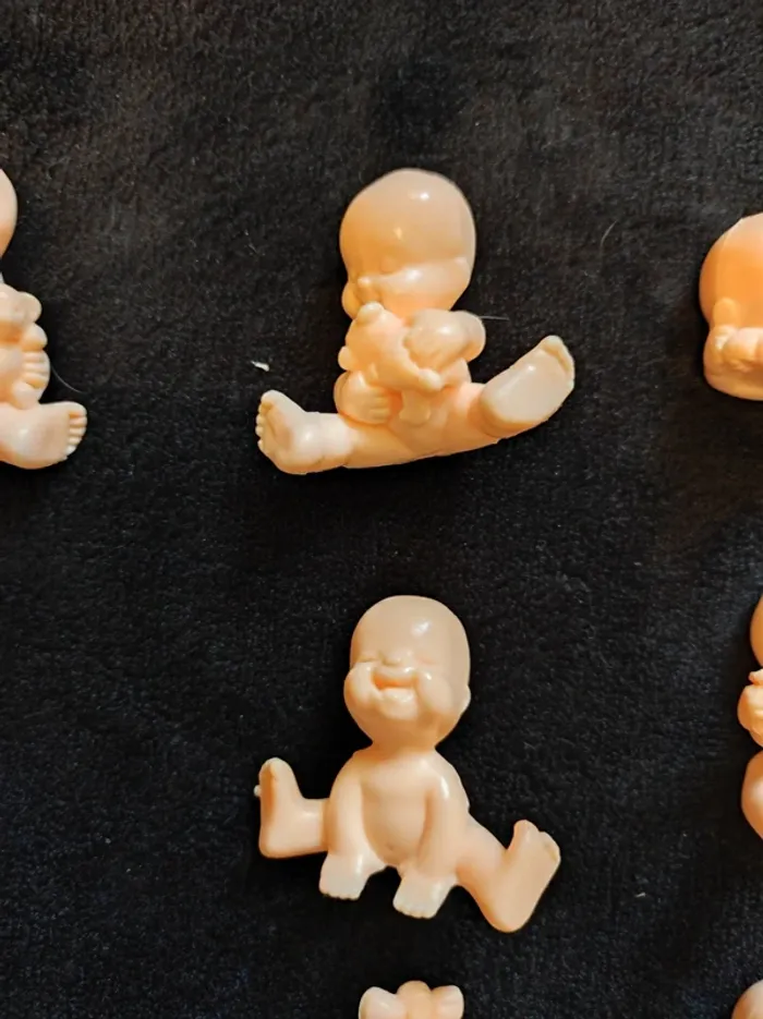 Lot de 18 babies couleur chair - photo numéro 2