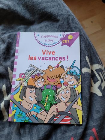 Vive les vacances (j apprends à lire avec Sami et Julie)