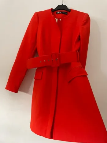 Zara robe veste blazer tailleur ceinturée taille XS
