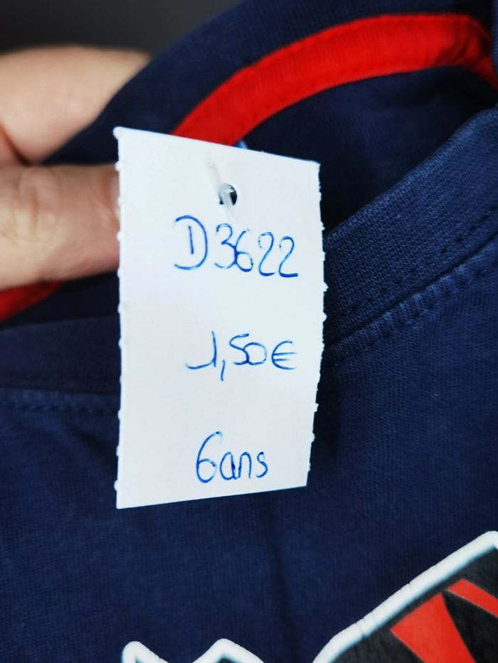 D3622 - tee-shirt garçon 6 ans - photo numéro 3