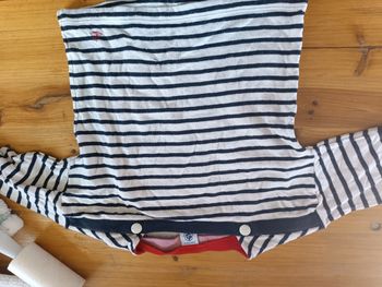 T-shirt manches longues petit bateau