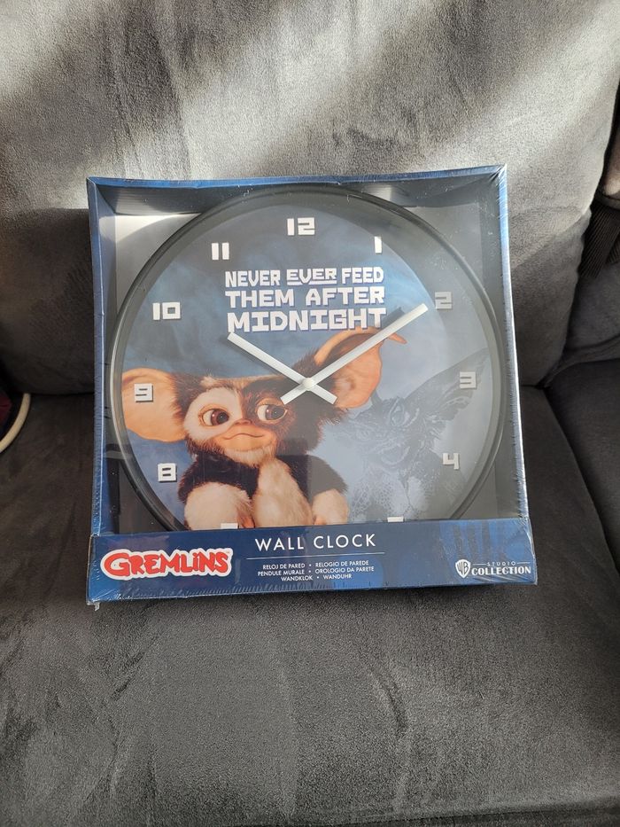 pendule murale les gremlins neuf(10e) - photo numéro 2