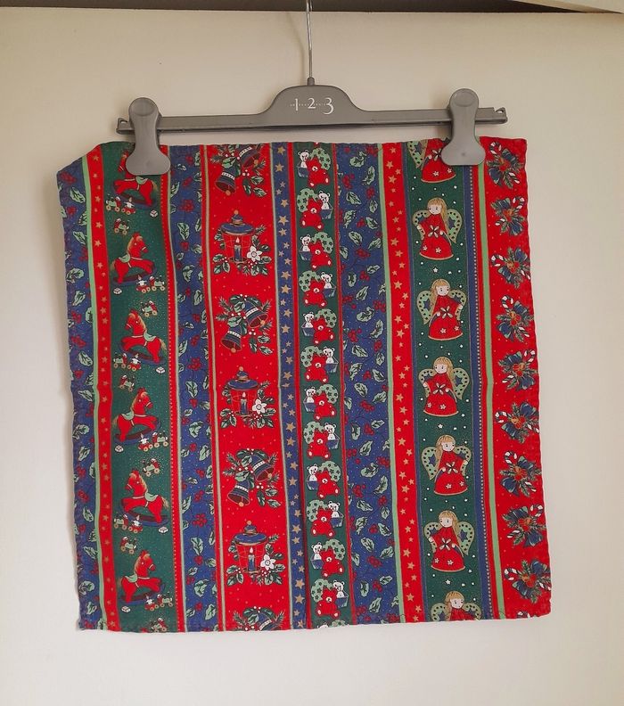 9 serviettes Noël en tissus