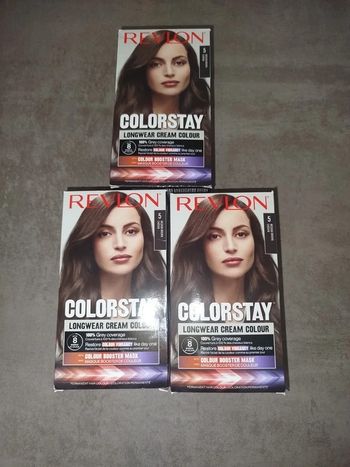 REVLON Colorstay coloration permanente 5 châtain